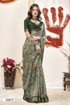 Vilokita By Vallabhi Abstract Printed Georgette Sarees Wholesale Price In Surat